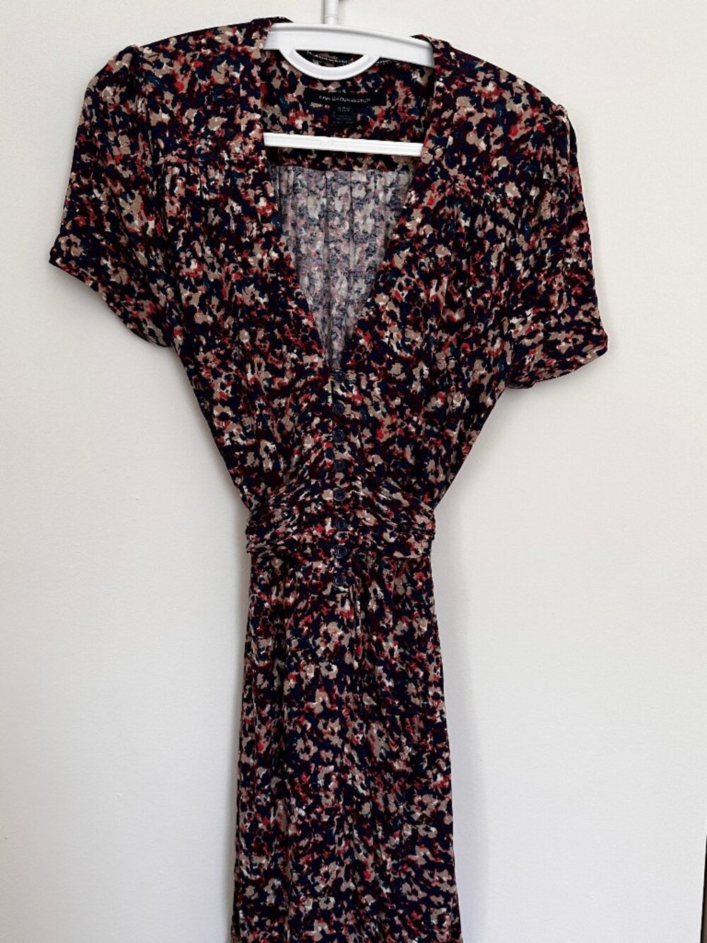 Vintage FCUK French Connection midi dress Size 10